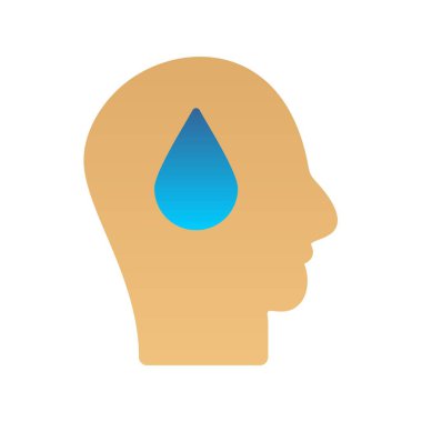 Düz Gradyan Vektör Simgesi Tasarımı Bırak