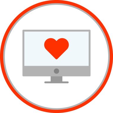 Düz Çember Vektör Simgesi Tasarımı İzle