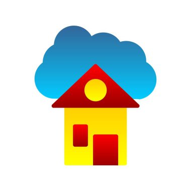 Düz Gradyan Vektör Simgesi Tasarımı Hesaplanıyor