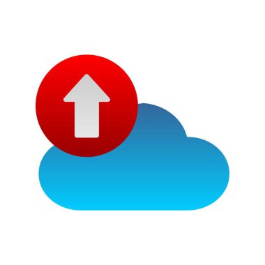 Düz Gradyan Vektör Simgesi Tasarımı Yükle