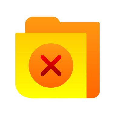 Dizin Dizini Gradyan Vektör Simgesi Tasarımı Sil