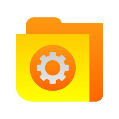 Dizin Dizini Gradyan Vektör Simgesi Tasarımı