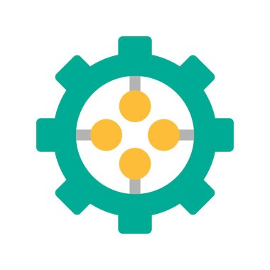 Düz Veri Simgesi Tasarımı