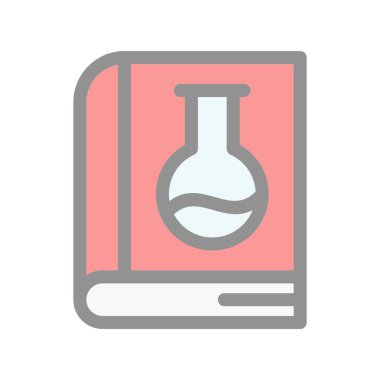 Kitap Doldurulmuş Işık Vektörü Simgesi Tasarımı