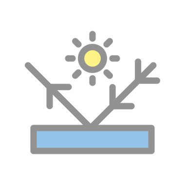 Işık Vektörü Simgesi Tasarımı Doldurulmuş Görkemli Yansıma