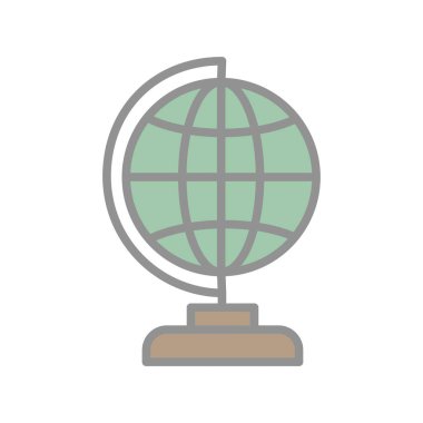 Genel Doldurulmuş Işık Vektörü Simgesi Tasarımı