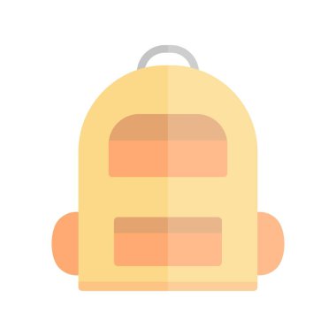 Torba Düz Işık Vektör Simgesi Tasarımı