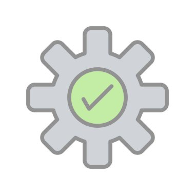 Doldurulmuş Işık Vektörü Simgesi Tasarımı Ayarlanıyor