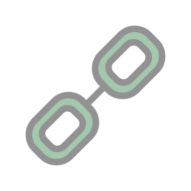 Bağlantı Doldurulmuş Işık Vektörü Simgesi Tasarımı