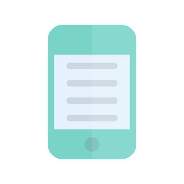 Ebook Düz Işık Vektörü Simgesi Tasarımı