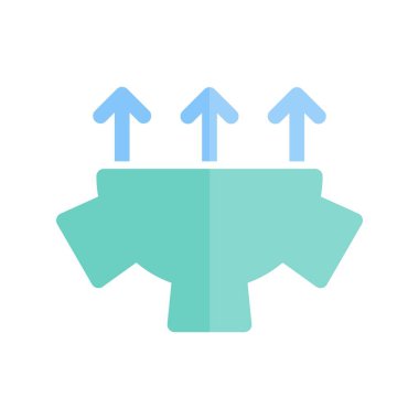 Düello Düz Işık Vektörü Simgesi Tasarımı