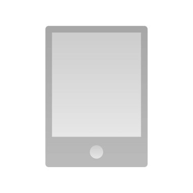 Telefon Düz Gradyan Vektör Simgesi Tasarımı