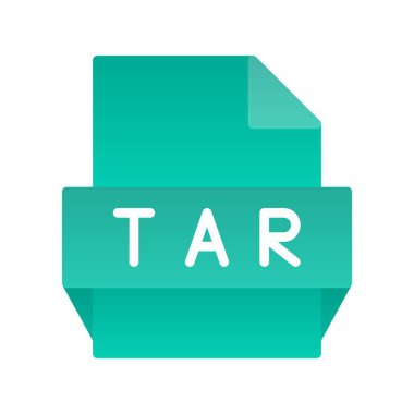 Katran Düz Gradyan Vektör Simgesi Tasarımı