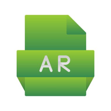 Düz Gradyan Vektör Simgesi Tasarımı