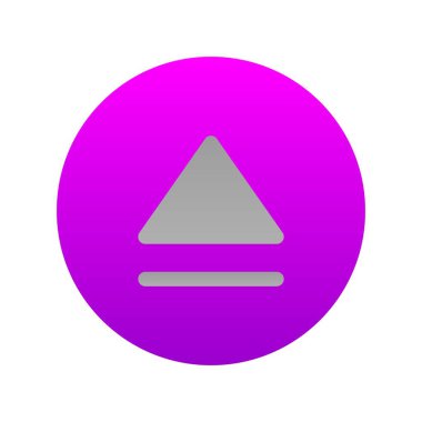 Düz Gradyan Vektör Simgesi Tasarımı