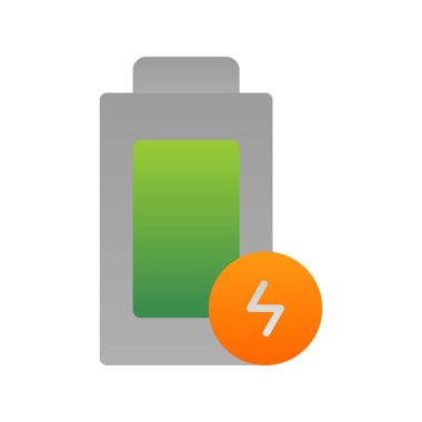 Düz Gradyan Vektör Simgesi Tasarımı Yükleniyor