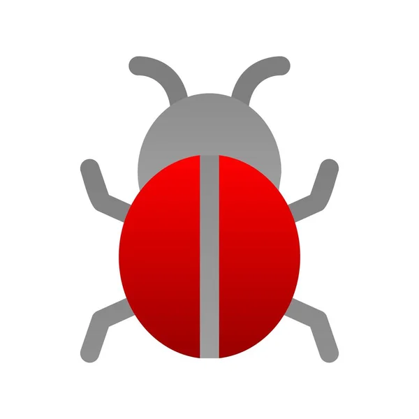 Bug线渐变矢量Icon设计 — 图库矢量图片