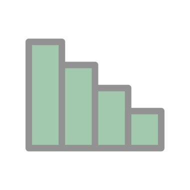 Merdiven Çizgisi Işık Vektörü Simgesi Tasarımı