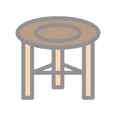  Dışkı Satırı Doldurulmuş Işık Vektörü Simgesi Tasarımı