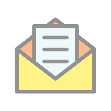 İş Teklif Satırı Işık Vektörü Simgesi Tasarımı