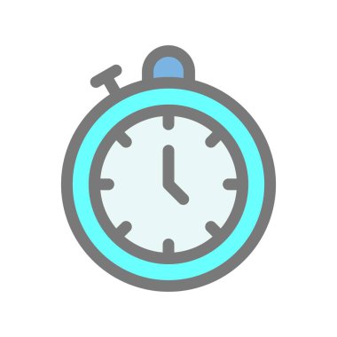 Işık Vektörü Simgesi Tasarımı Doldurulmuş İzleme Satırını Durdur