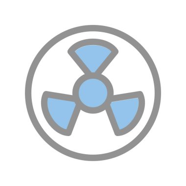 Tehlike Doldurulmuş Işık Vektörü Simgesi Tasarımı