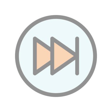 Hızlı Doldurulmuş Işık Vektörü Simgesi Tasarımı