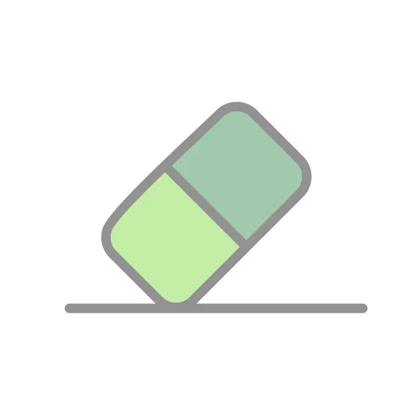 Eraser填充光矢量图标设计 — 图库矢量图片