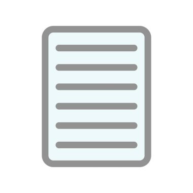 Dosya Doldurulmuş Işık Vektörü Simgesi Tasarımı