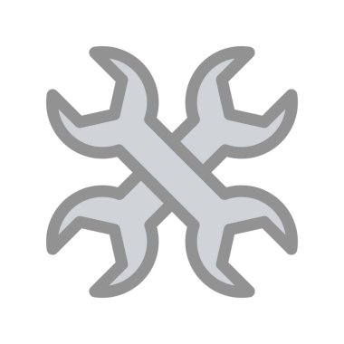 Araçlar ve Utensiller Işık Vektörü Simgesi Tasarımı