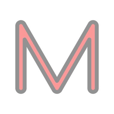 Posta Doldurulmuş Işık Vektörü Simgesi Tasarımı