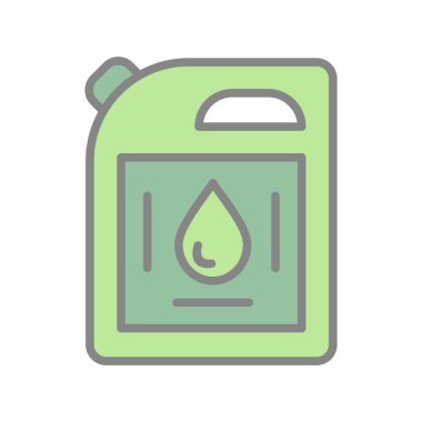 Yakıt Taşıyıcı Işık Vektörü Simgesi Tasarımı