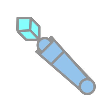 Asa Doldurulmuş Işık Vektörü Simgesi Tasarımı