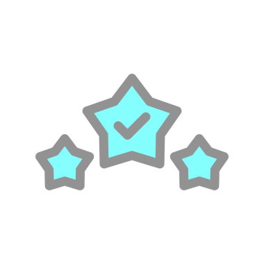 Kalite Denetimi Doldurulmuş Işık Vektörü Simgesi Tasarımı