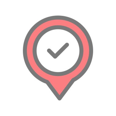 Yer Tutucu Dolu Işık Vektörü Simgesi Tasarımı