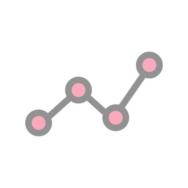 Grafik Doldurulmuş Işık Vektörü Simgesi Tasarımı