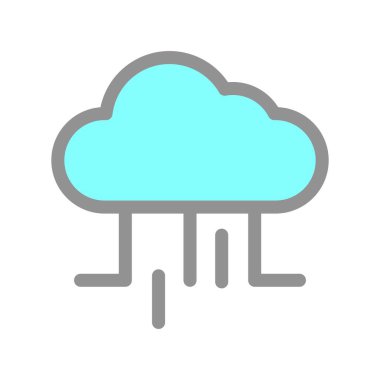 Düzenli Doldurulmuş Işık Vektörü Simgesi Tasarımı