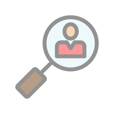 Doldurulmuş Işık Vektörü Simgesi Tasarımı Ara