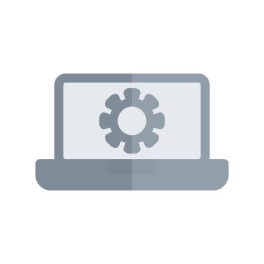 Geliştirme Düz Işık Vektörü Simgesi Tasarımı