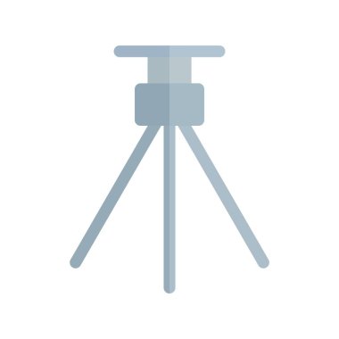 Tripod Düz Işık Vektörü Simgesi Tasarımı