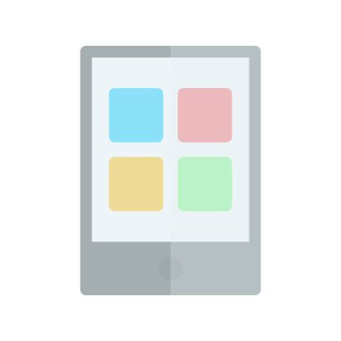  Uygulama Düz Işık Vektörü Simgesi Tasarımı