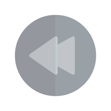 Arka Düz Işık Vektör Simgesi Tasarımı