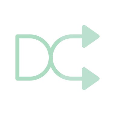 Hız Düz Işık Vektörü Simgesi Tasarımı