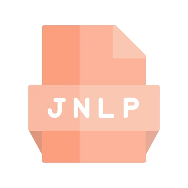 Jnlp Επίπεδη Φως Διάνυσμα Εικονίδιο Desig — Διανυσματικό Αρχείο