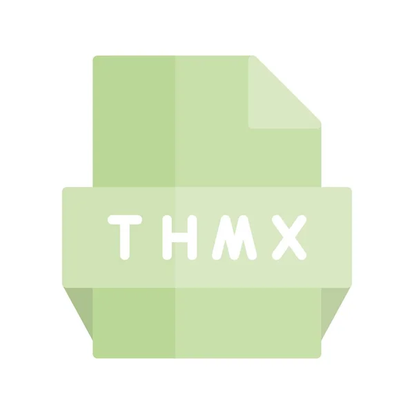 Thmx Flat Light Vector Icon Desig — Stockvector