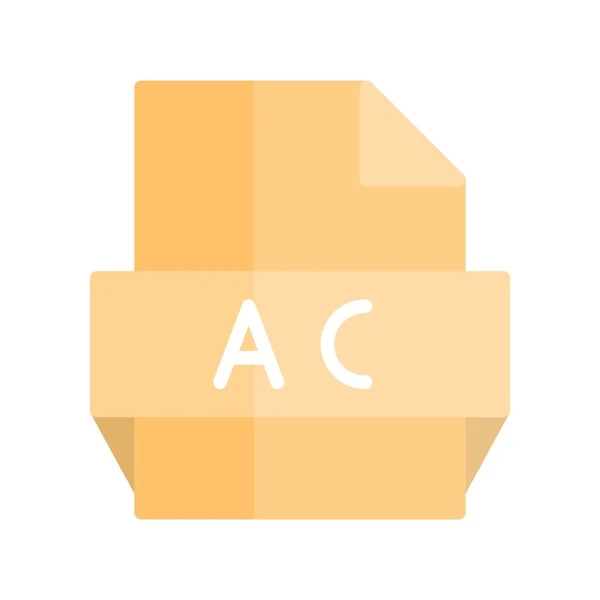 Ac平面光矢量Icon设计 — 图库矢量图片