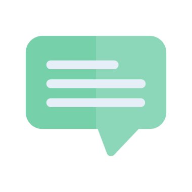 İleti Düz Işık Vektörü Simgesi Tasarımı