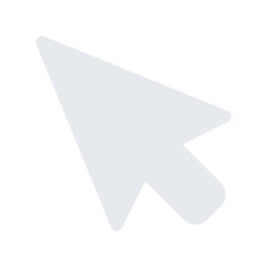 İmleç Düz Işık Vektörü Simgesi Tasarımı