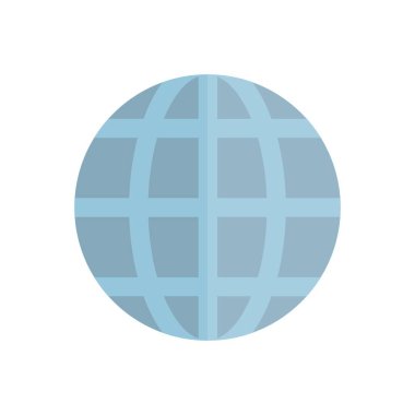  Küresel Düz Işık Vektörü Simgesi Tasarımı