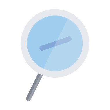 Zomm Out Düz Işık Vektörü Simgesi Tasarımı